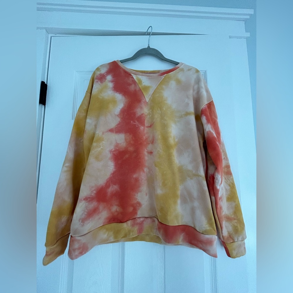 Colorful Tie-Dye Sweater